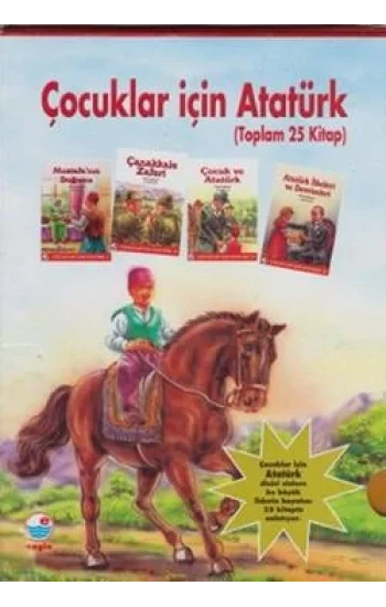 Çocuklar İçin Atatürk (25 Kitap Takım)