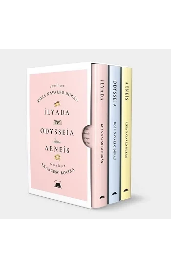 Çocuklar İçin Destanlar: İlyada - Odysseia - Aeneis (3 Kitap Takım)