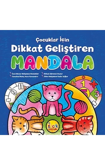 Çocuklar İçin Dikkat Geliştiren Mandala