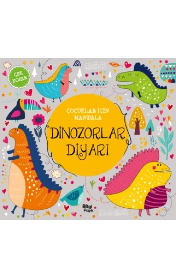 Çocuklar İçin Mandala - Dinozorlar Diyarı
