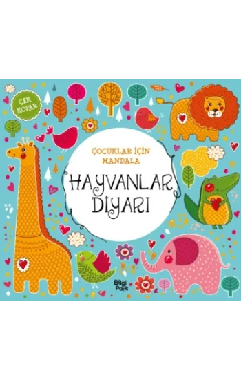 Çocuklar İçin Mandala - Hayvanlar Diyarı