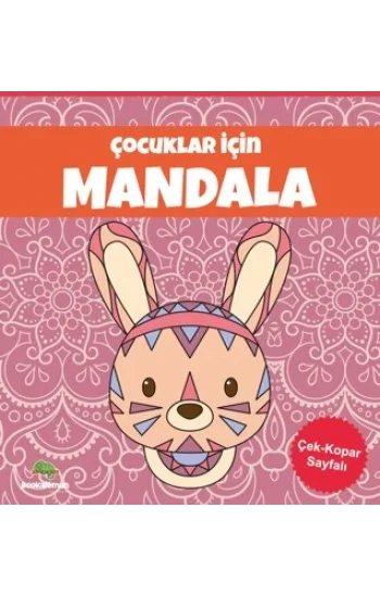 Çocuklar İçin Mandala - Pembe