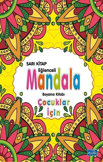 Çocuklar İçin Mandala - Sarı