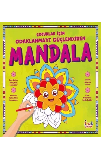 Çocuklar İçin Odaklanmayı Güçlendiren Mandala