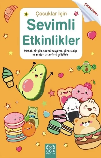 Çocuklar İçin Sevimli Etkinlikler (Çıkartmalı)