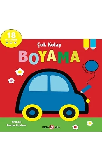 Çok Kolay Boyama - Arabalı Resim Kitabım