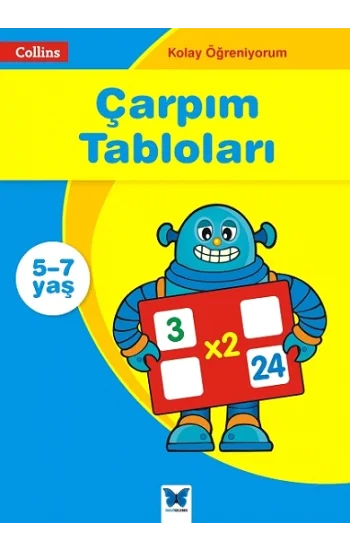 Collins Kolay Öğreniyorum Serisi - Çarpım Tabloları (5-7 Yaş)