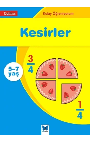 Collins Kolay Öğreniyorum Serisi - Kesirler (5-7 Yaş)