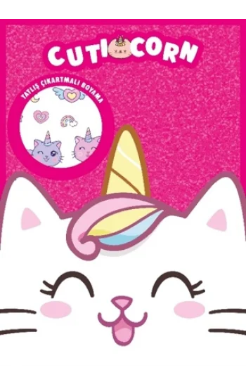 Cuticorn ;Çıkartmalı Boyama Kitabı