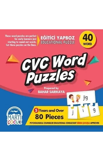 CVC Word Puzzles - Eğitici Yapboz