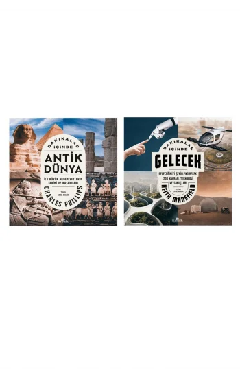 Dakikalar Içinde Antik Dünya + Dakikalar Içinde Gelecek- 2 Kitap Set - Iş Bankası Özel Set Dakikalar