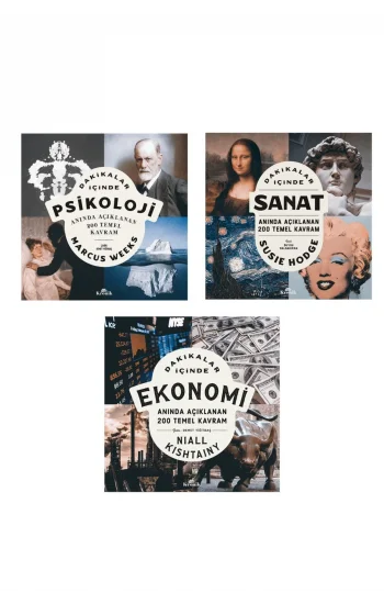 Dakikalar Içinde Psikoloji + Dakikalar Içinde Sanat + Dakikalar Içinde Ekonomi- 3 Kitap Set