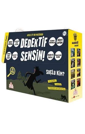 Dedektif Sensin (8 Kitap)