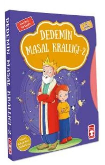 Dedemin Masal Krallığı- 2 Set (5 Kitap)