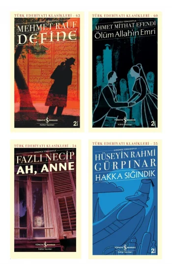 Define + Ah, Anne + Ölüm Allahın Emri + Hakka Sığındık- 4 Kitap Set - Iş Bankası Özel Set