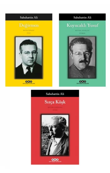 Değirmen + Kuyucaklı Yusuf + Sırça Köşk- 3 Kitap Set - Iş Bankası Özel Set Değirmen Kitabı