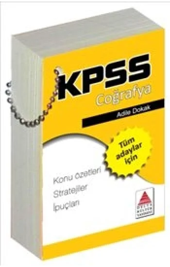 Delta KPSS Coğrafya Kartı