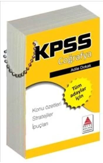 Delta KPSS Coğrafya Kartı