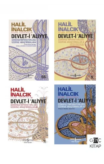 Devleti Aliyye 4 Kitap Set Halil Inalcık Iş Bankası Yayınları