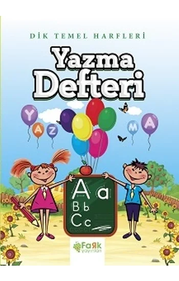 Dik Temel Harfleri Yazma Defteri