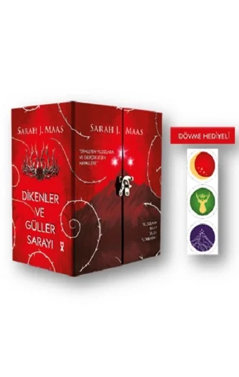Dikenler ve Güller Sarayı Kutulu Set  (Dövme Hediyeli)