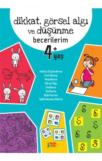 Dikkat Görsel Algı Ve Düşünme Becerilerim 4+ Yaş