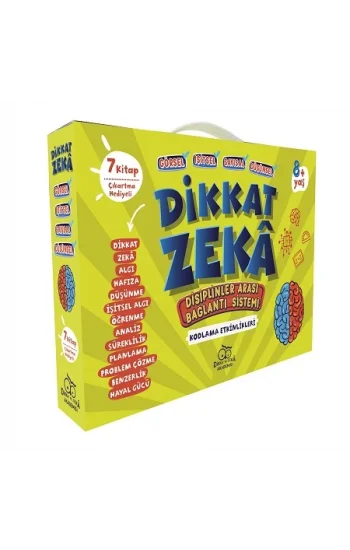 Dikkat Zeka 2. Sınıf Seti - 8 Yaş (7 Kitap Takım)