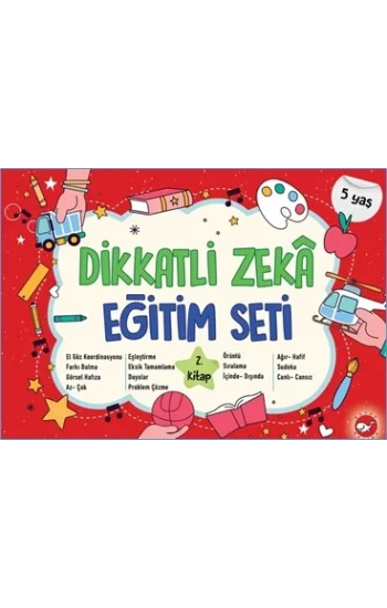 Dikkatli Zeka Eğitim Seti 2. Kitap (5 Yaş)