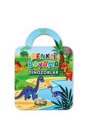 Dinozorlar - Renkli Boyama