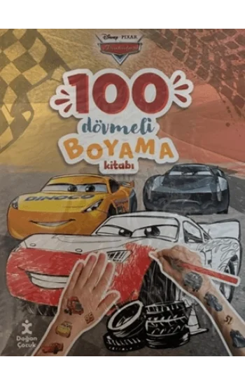 Disney Arabalar - 100 Dövmeli Boyama Kitabı