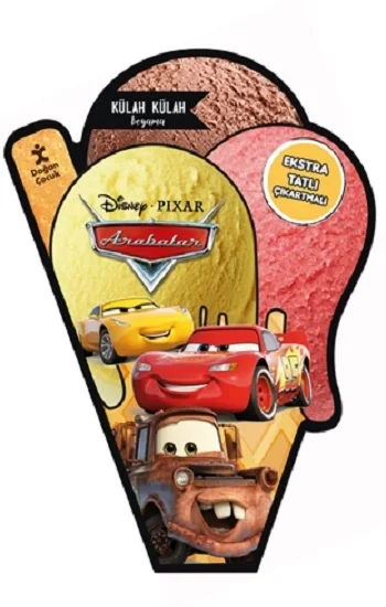 Disney Arabalar - Külah Külah Boyama