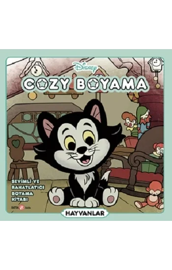 Disney Cozy Boyama, Sevimli Ve Rahatlatıcı Boyama Kitabı - Hayvanlar