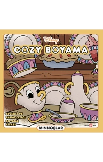 Disney Cozy Boyama, Sevimli Ve Rahatlatıcı Boyama Kitabı - Minnoşlar