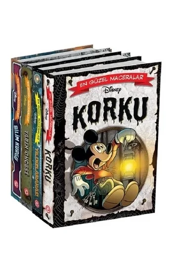 Disney En Güzel Maceralar Serisi - 4 Kitap Takım