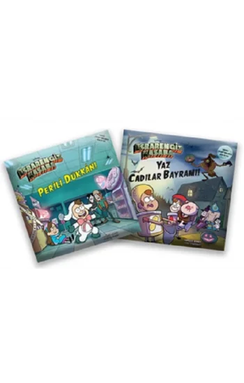 Disney Esrarengiz Kasaba Çıkartmalı Hikaye Seti 2 Kitap