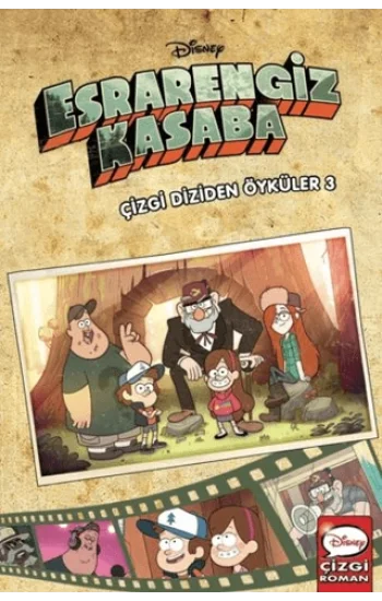 Disney - Esrarengiz Kasaba Çizgi Diziden Öyküler 3 (Ciltli)