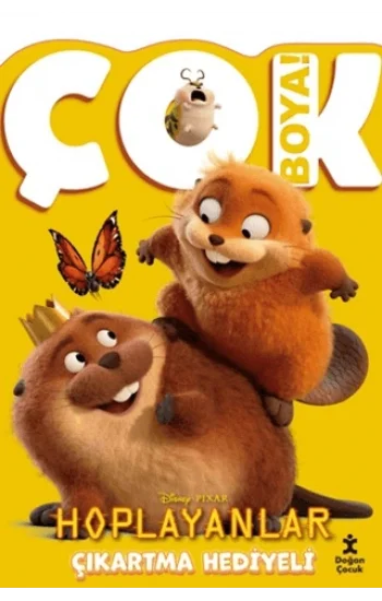 Disney Hoplayanlar;Çok Boya! Çıkartmalı Dev Boyama Kitabı