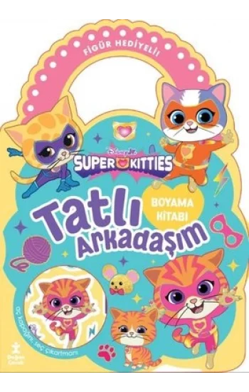 Disney Jr.Supper Kitties - Tatlı Arkadaşım Boyama Kitabı