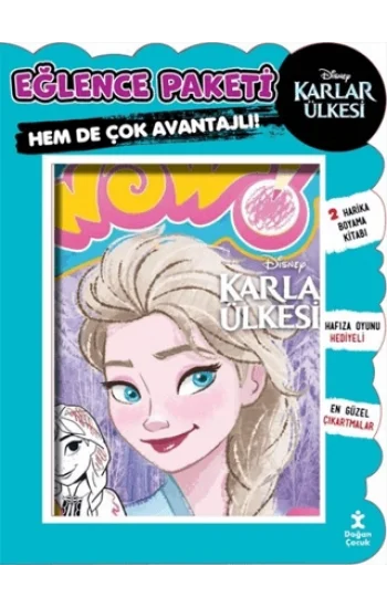 Disney Karlar Ülkesi 2li Boyama - Eğlence Paketi