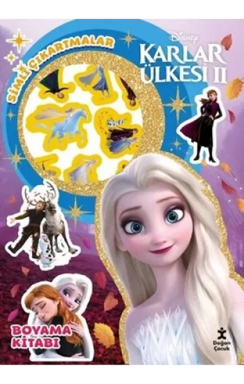 Disney Karlar Ülkesi 2 - Star Simli Çıkartmalı Boyama Kitabı
