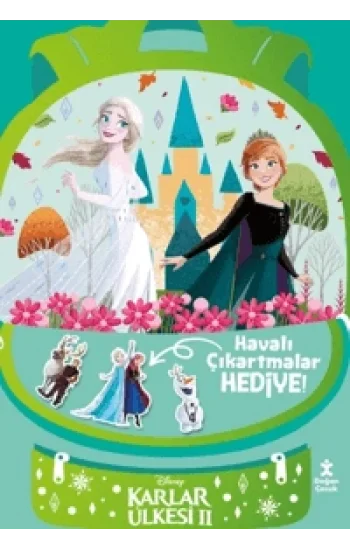 Disney Karlar Ülkesi (Ciltli);Parıltılı Tatil Çantam Etkinlik ve Boyama Kitabı