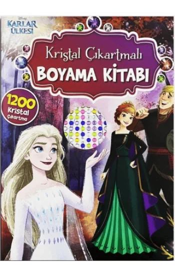 Disney Karlar Ülkesi - Kristal Çıkartmalı Boyama Kitabı
