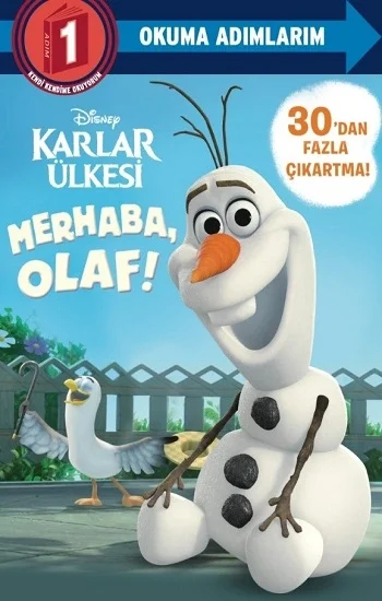 Disney  Karlar Ülkesi - Merhaba, Olaf!;Okuma Adımlarım 1