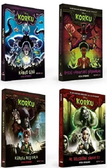 Disney Korku Serisi Seti - 4 Kitap Takım