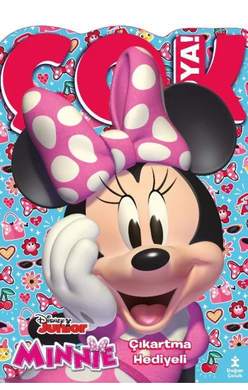 Disney Minnie Çok Boya Çıkartmalı Dev Boyama Kitabı