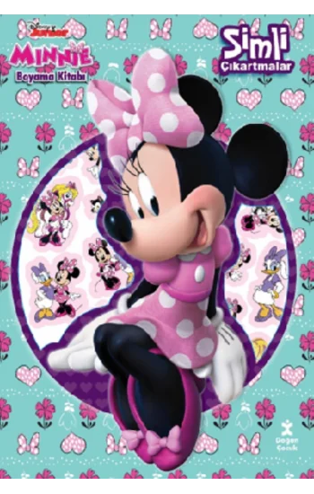 Disney Minnie Simli Çıkartmalarla Boyama