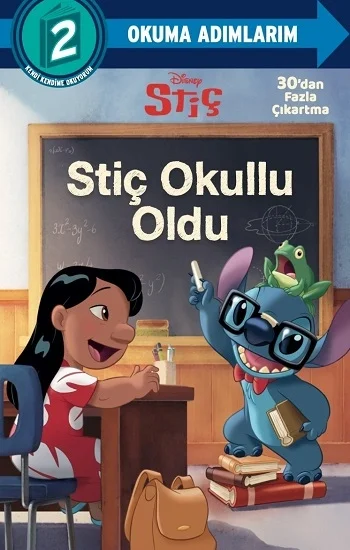 Disney Okuma Adımlarım - 2.Adım - Stiç - Stiç Okullu Oldu