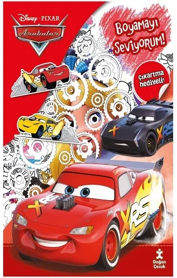 Disney Pixar Arabalar Boyamayı Seviyorum