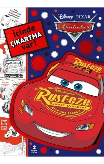 Disney Pixar Arabalar - En Sevdiğim Boyama Kitabı - Çıkartmalı