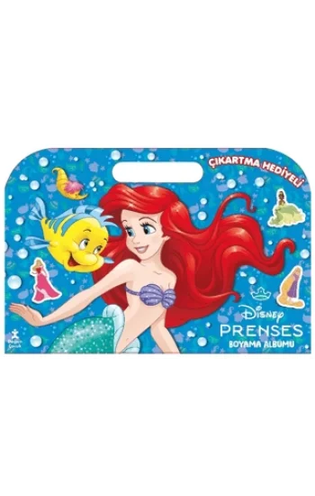 Disney Prenses Çıkartma Hediyeli Boyama Albümü